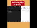 JavaScript Unshift() & Shift() Method #shorts #javascript #shortvideo