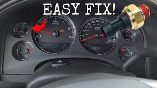 Here's How To Replace A Bad Oil Pressure Switch On A Chevy Tahoe!