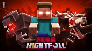 ترسناک ترین دنیای ماینکرافت | Minecraft fear nightfall ep1