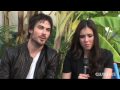 The Vampire Diaries Nina and Ian dish about the season finale