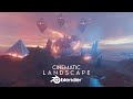 How to create SCI-FI CINEMATIC LANDSCAPE in Blender