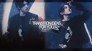 TRANSITION IDEAS for YOU | capcut tutorial