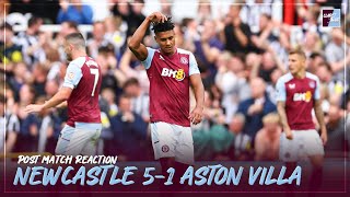 POST MATCH REACTION: Newcastle United 5-1 Aston Villa