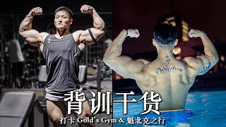 【打卡GOLD'S GYM】背训干货\u0026魁北克之行