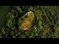 czech republic blansko castle by drone 4k drone footage