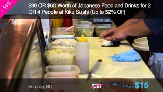 SocialShopper.com Daily Deal - Kiku Sushi