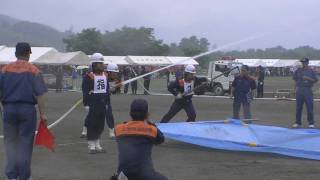 【平成２２年度】 小型ポンプ操法 上小大会 【大畑班】