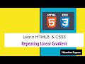 CSS Repeating Linear Gradient