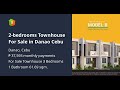 2-bedrooms Townhouse For Sale in Danao Cebu