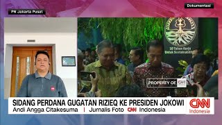 Sidang Perdana Gugatan Rizieq ke Presiden Jokowi