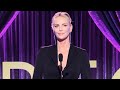 Charlize Theron's speech at the Critics Choice Awards 2024 - covered by Eclair Magazine.