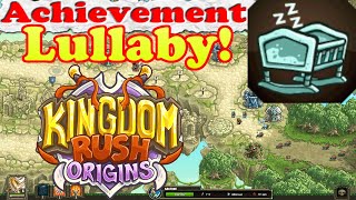 Kingdom Rush Origins Achievement LULLABY! Defeat 50 sleeping enemies