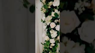 engagement decoration ideas DIY backdrop flowers floral design #shorts #viral  #trending