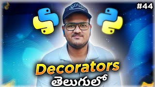 Python Decorators in Telugu | Srk Codes!