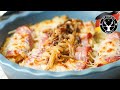 Loaded Ham & Mashed Potato Casserole / Leftover Ham Casserole ✪ MyGerman.Recipes