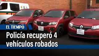 Policía recuperó 4 vehículos robados en Medellín | El Tiempo