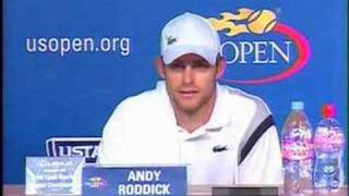 Andy Roddick Press Conference