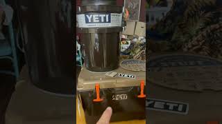 #New Yeti LoadOut bucket and #Tundra in matching #Wetlands Brown Limited Edition Fall Colors