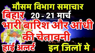 आज का बिहार मौसम विभाग : Bihar Weather report 20 March 2024 Patna Weather Today