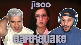 FIRST TIME REACTING JISOO - earthquake (Official Music Video)