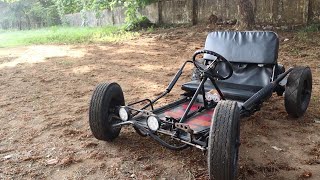 Hybrid go-kart||gasoline/ petrol-electric