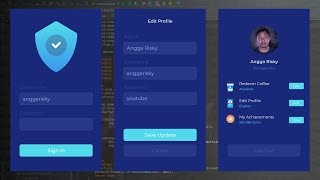 UI Login AsyncStorage React Native Tutorial