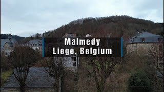 Drone flight over Malmedy (Liege, Belgium)