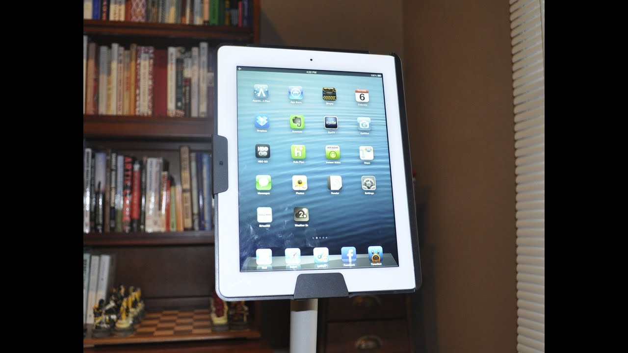 IPEVO Perch Podium Security Stand For IPad - YouTube