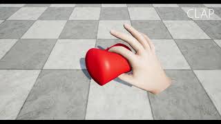 Hand interaction with deformable objects