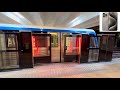 [4K 60fps HDR]Bucharest Metro-The first functional Platform Screen Door at Berceni stop on M2 Line