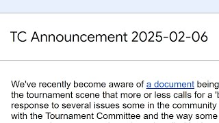 osu! Tournament Committee Situation - Update and Conclusion