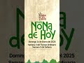 nona domingo 26 de enero de 2025 liturgia de las horas