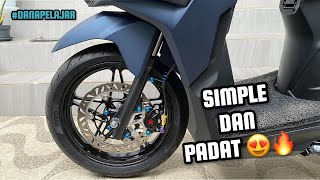 UPGRADE FULL PENGEREMAN VARIO - DISC 260MM, KALIPER KTC DAN MASTER REM RCB S1