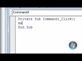 Visual Basic 6 Basic Command Button And Message Box