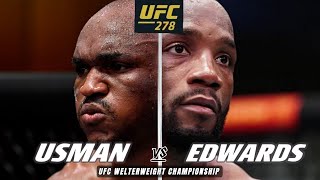 UFC 278: Kamaru Usman vs Leon Edwards - Let's Wrestle | Edison Studios