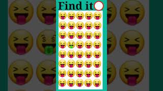 ODD EMOJI OUT | Emoji Puzzel Brain Game | Emoji Riddle Challenge | #Shorts #Riddle_Challenge