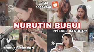 SEHARIAN NURUTIN BUSUI!! MALAH KENA PRANK?! | Aurelliaurel Ft. @ShelyChe