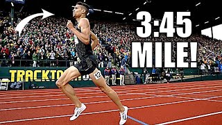 Matthew Centrowitz's EPIC 1 Mile Record Attempt! || The American Record Race to 3:46