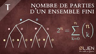 [DET#1] Nombre de parties d'un ensemble fini (Démonstration)