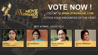 Jfw Movie Awards 2019 | Best Comic Role Nominees
