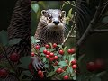 mizu the otter heroically saving the baby sparrow