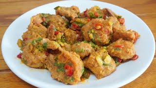 Bikin Nasi Cepat Habis !! Resep Udang Goreng Telur Asin yang Super Enak