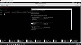 Coding a simple port scanner| 6