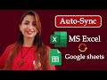 Auto-Sync Data from Excel to Google Sheets