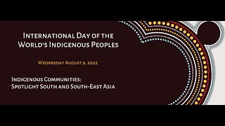 International Day of World's Indigenous Peoples