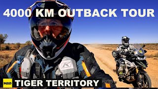 Outback Motorcycle Adventure - 4000 km test  2022 Triumph Tiger 1200 Rally Explorer