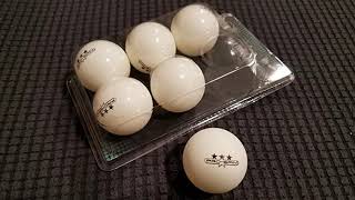 PRO SPIN Ping Pong Balls - White 3-Star 40+ Table Tennis Balls (6, 12, 24) | High-Performa