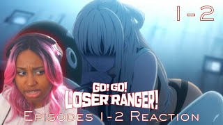 GO! GO! LOSER RANGER! eps 1-2 Reaction | We Are Justice! The Dragon Keepers! + Go! Fighter D!