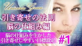 脳を理解した目標設定が引き寄せの法則を強力に成功に導く#01｜恋愛、仕事、開運、運気、お金、幸せになれる動画、感謝