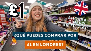 ¿QUÉ se puede comprar con £1 en LONDRES? ¿TIENDA más BARATA de INGLATERRA? Tour completo POUNDLAND